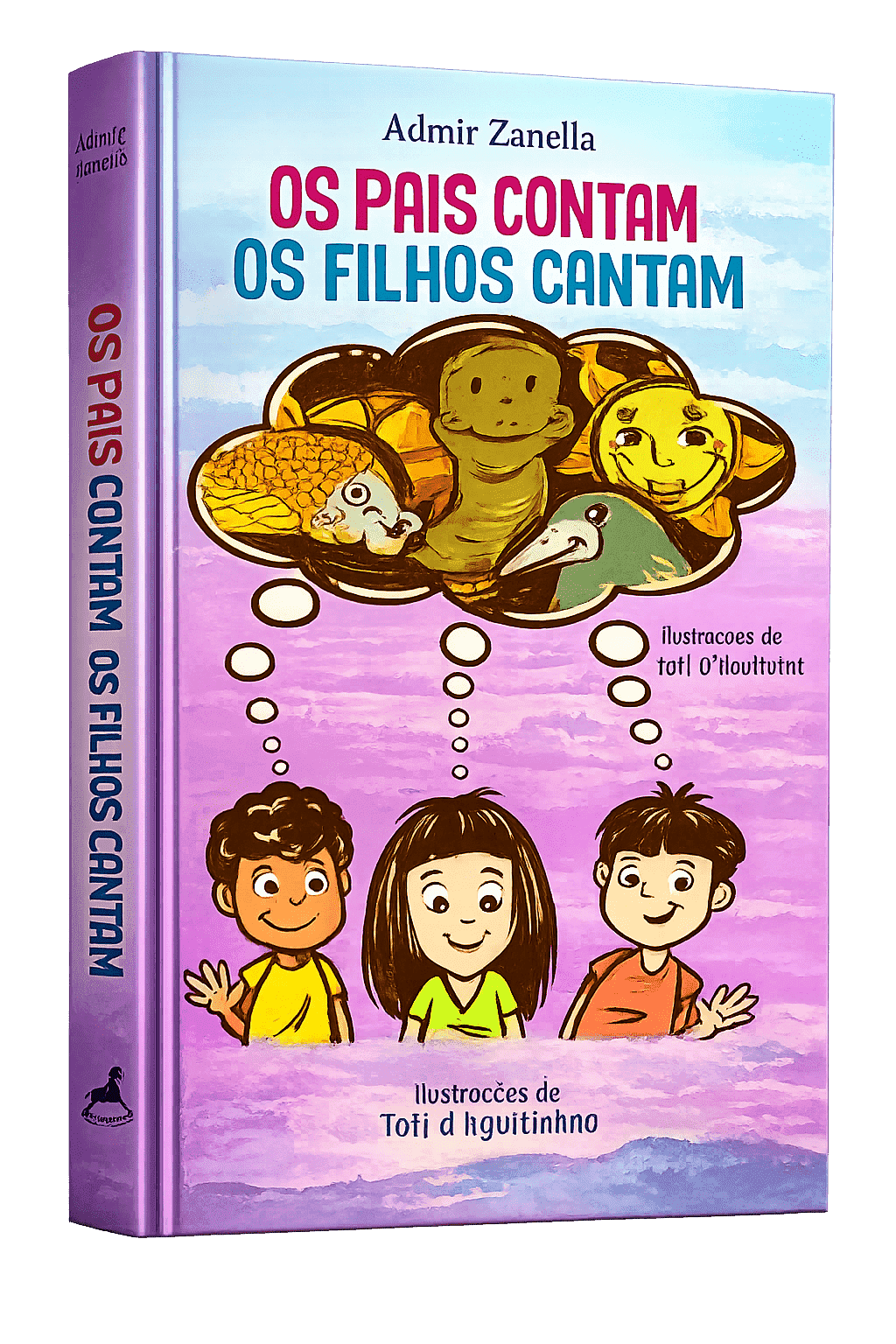 Capa do livro Os Pais Contam, Os Filhos Cantam